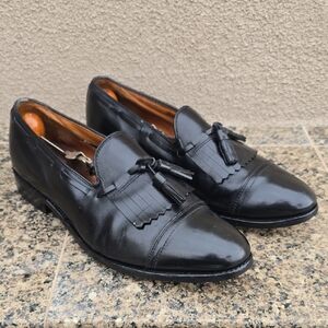 Allen Edmonds Classic Black Tassel Slip-Ons